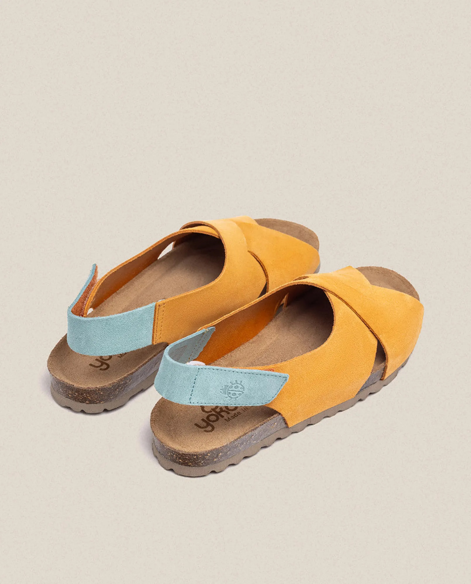 Mujer Yokono Sandalias Planas|Sandalia Plana Villa 175 Naranja