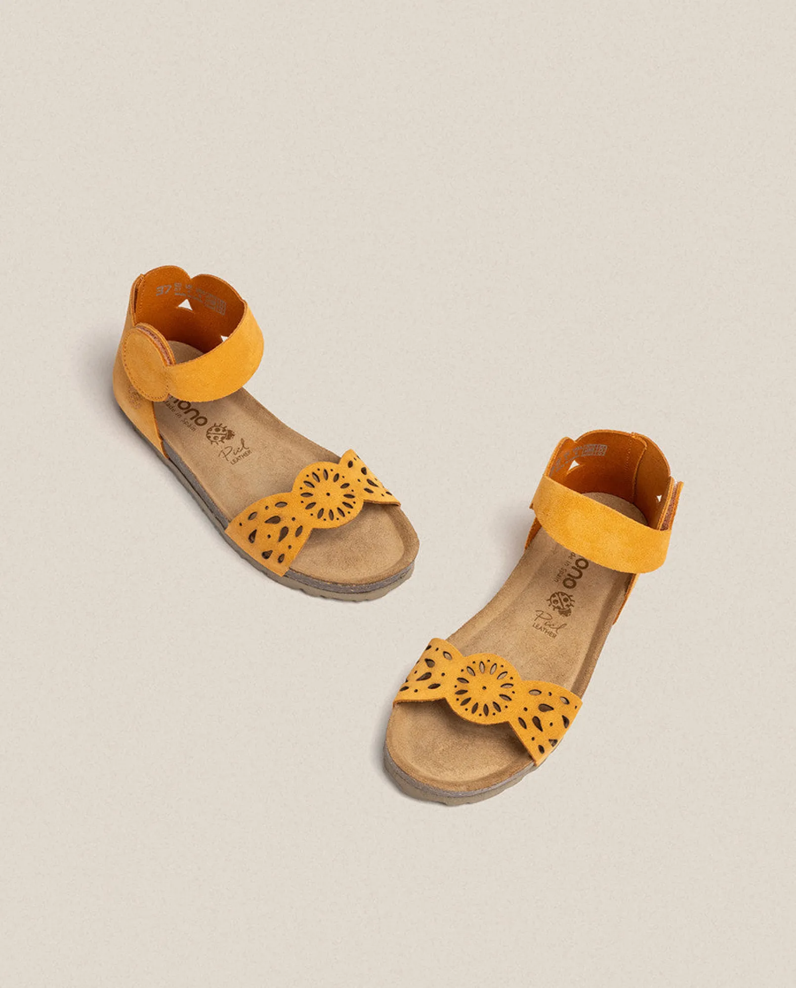 Mujer Yokono Sandalias Planas|Sandalia Plana Villa 086 Naranja