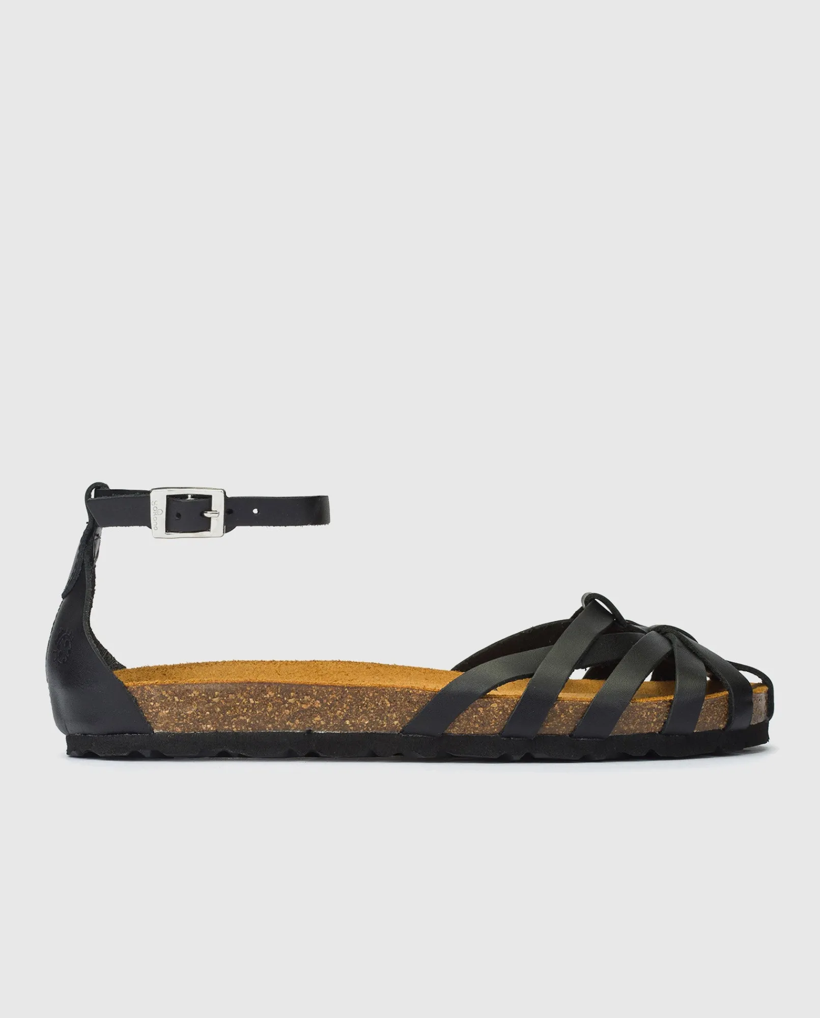 Mujer Yokono Sandalias Planas|Sandalia Plana Villa 011 Negro