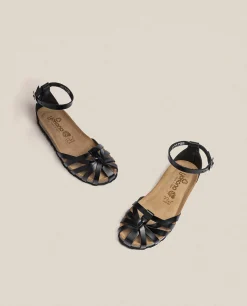 Mujer Yokono Sandalias Planas|Sandalia Plana Villa 011 Negro