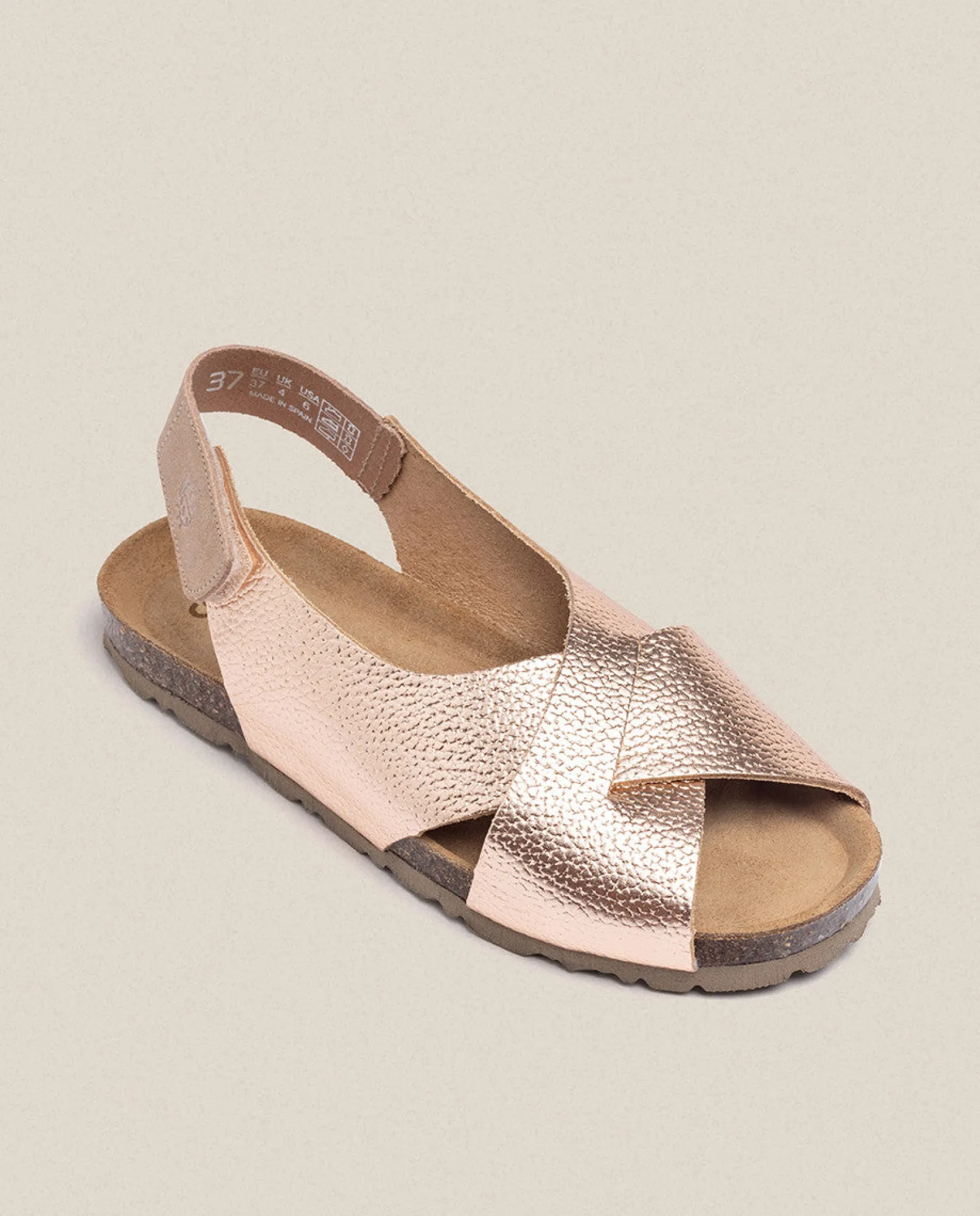 Mujer Yokono Sandalias Planas|Sandalia Plana Villa 175 Rosa