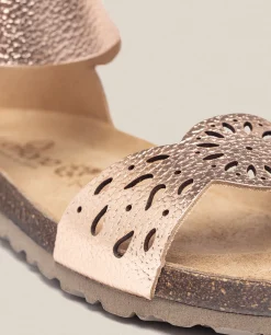 Mujer Yokono Sandalias Planas|Sandalia Plana Villa 086 Rosa