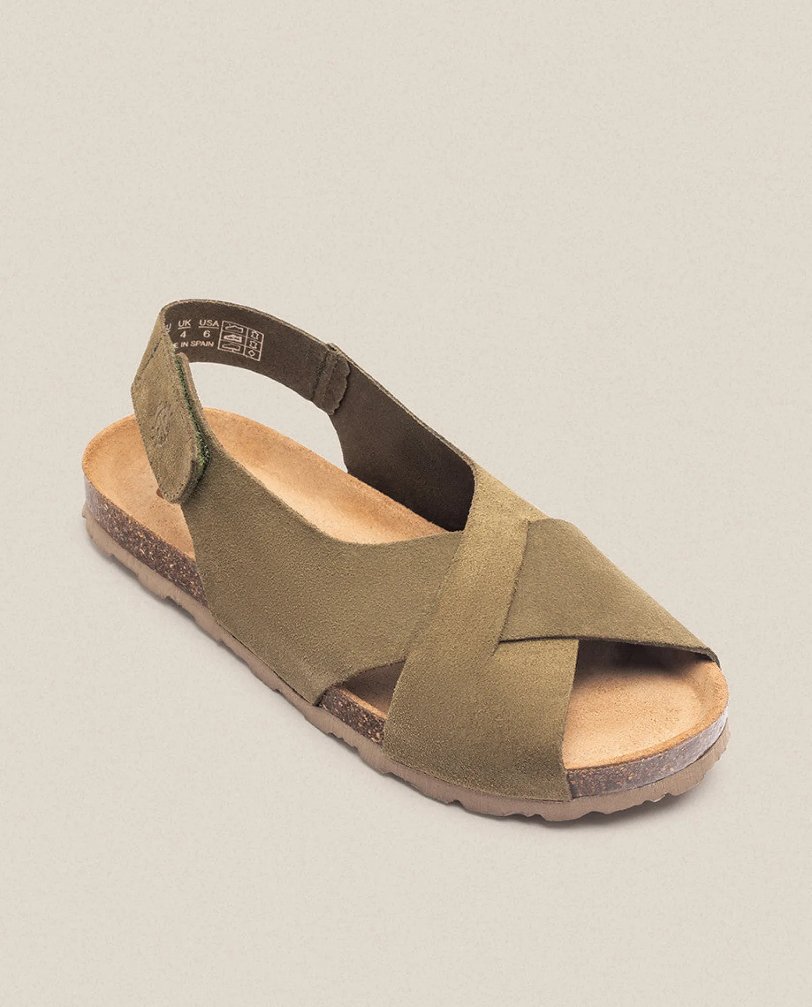 Mujer Yokono Sandalias Planas|Sandalia Plana Villa 175 Verde