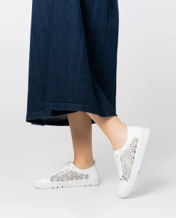 Mujer Yokono Deportivos|Sneakers Flow 002 Blanco