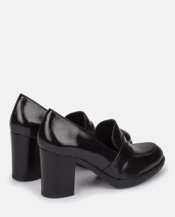 Mujer Yokono Botines|Zapatos|Zapato De Tacón Kiel 001 Negro