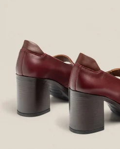 Mujer Yokono Zapatos|Zapato De Tacón KOLIN-010 Burdeos