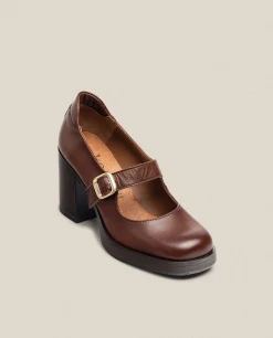 Mujer Yokono Zapatos|Zapato De Tacón KOLIN-010 Marrón
