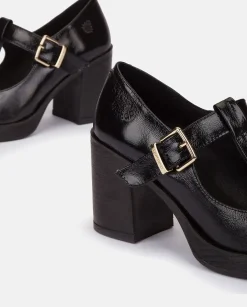 Mujer Yokono Zapatos|Zapato De Tacón KOLIN-002 NEGRO