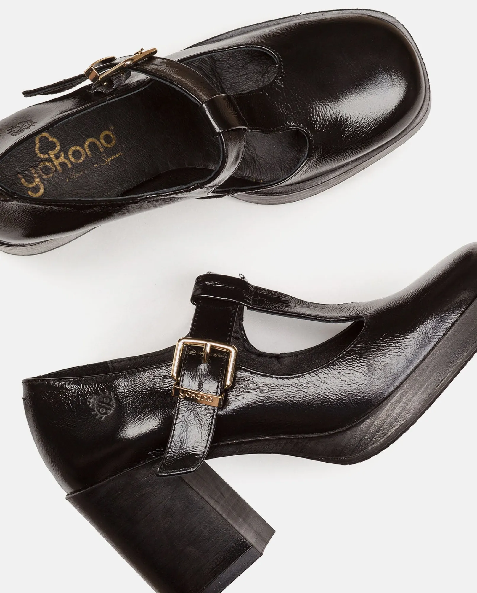 Mujer Yokono Zapatos|Zapato De Tacón KOLIN-002 NEGRO