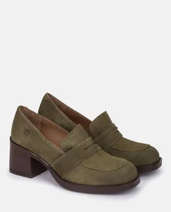 Mujer Yokono Zapatos|Zapato De Tacón Landas 001 Cedro