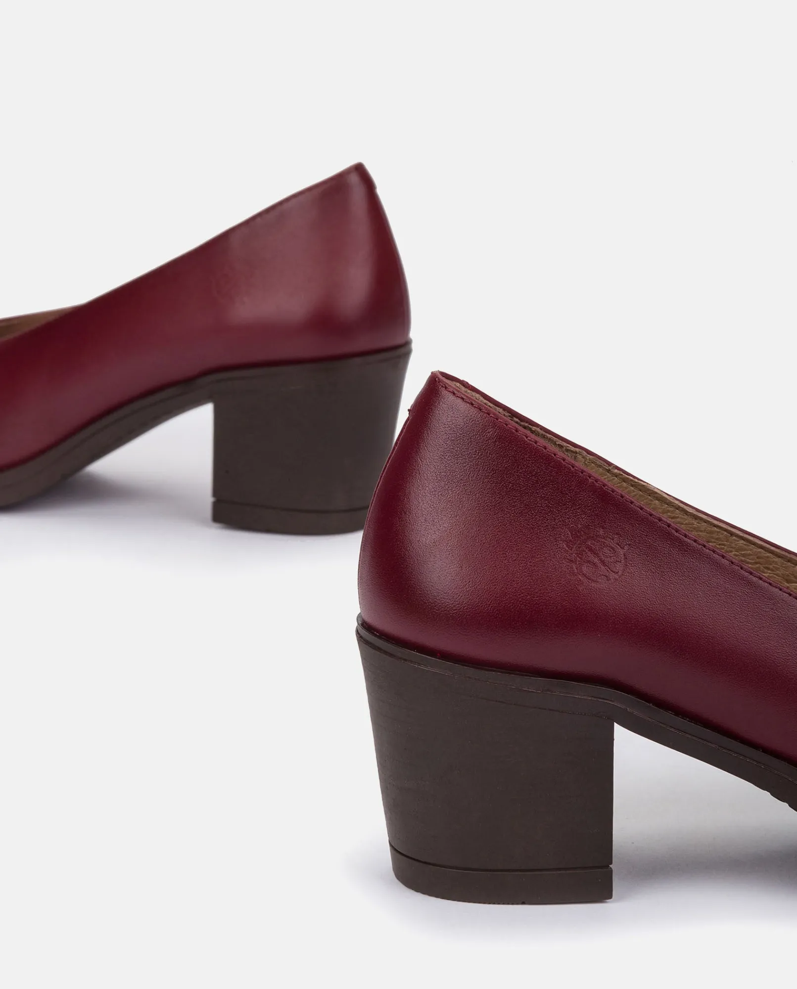 Mujer Yokono Zapatos|Zapato De Tacón LILLE-007 BURDEOS