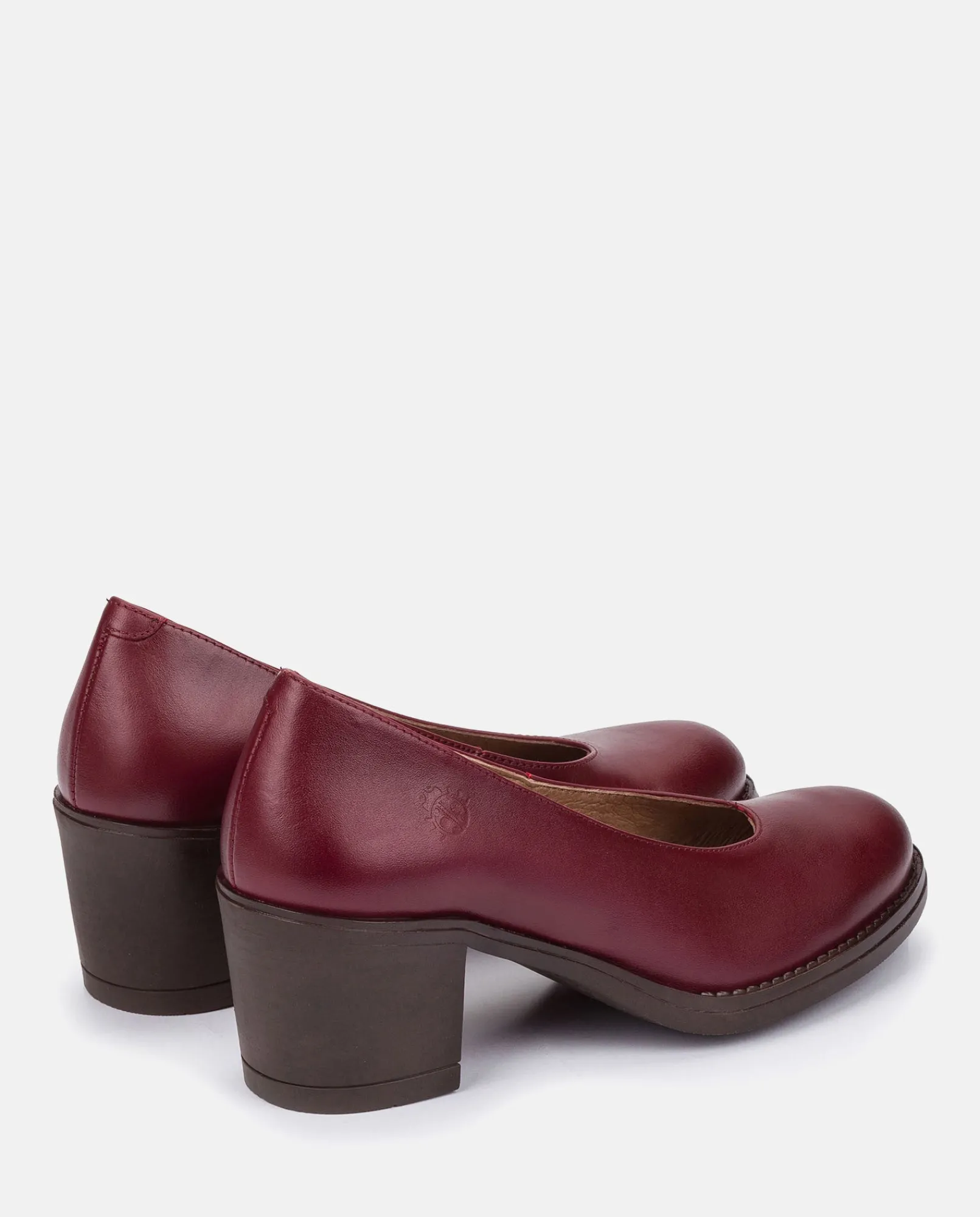 Mujer Yokono Zapatos|Zapato De Tacón LILLE-007 BURDEOS