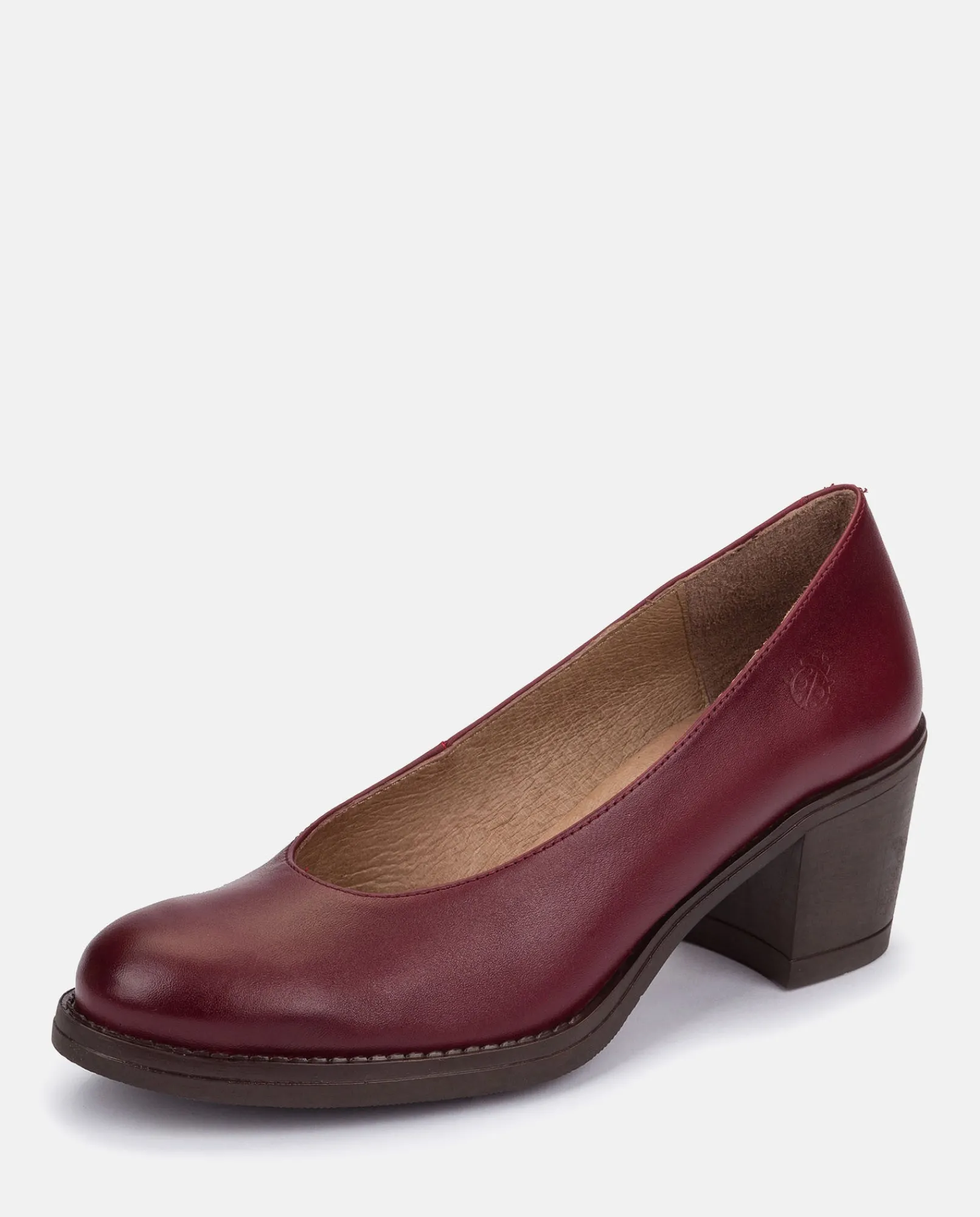 Mujer Yokono Zapatos|Zapato De Tacón LILLE-007 BURDEOS