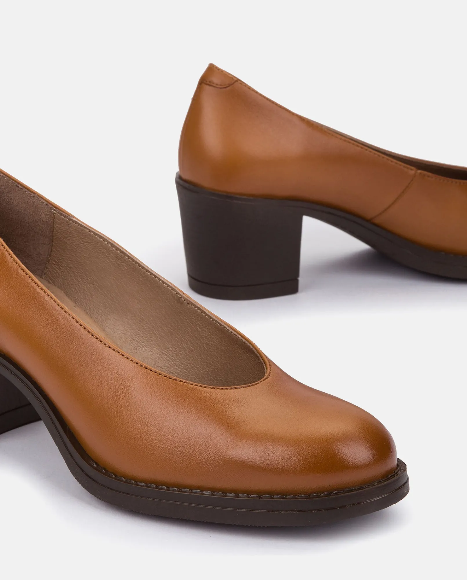 Mujer Yokono Zapatos|Zapato De Tacón LILLE-007 CUERO