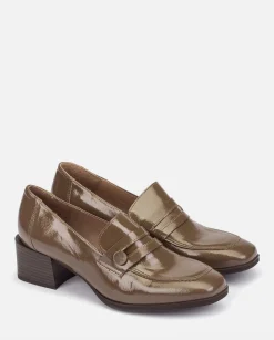 Mujer Yokono Zapatos|Zapato De Tacón NAJAC-001 Marrón