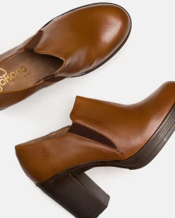 Mujer Yokono Zapatos|Zapato De Tacón Pilsen 005 Cuero