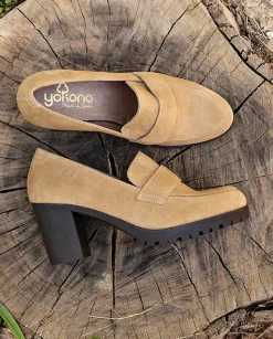 Mujer Yokono Zapatos|Zapato De Tacón PRAGA-013 Verde