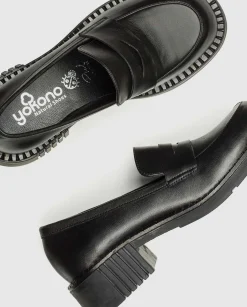 Mujer Yokono Zapatos|Zapato De Tacón Yumara 001 Negro