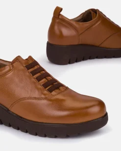 Mujer Yokono Zapatos|Zapato Plano Atenas 035 Cuero