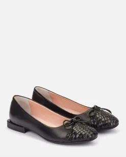 Mujer Yokono Zapatos|Zapato Plano Canada 001 Negro