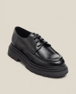 Mujer Yokono Zapatos|Zapato Plano CHAM-002 Negro