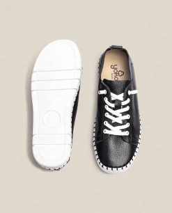 Mujer Yokono Zapatos|Deportivos|Zapato Plano Flow 004 Negro