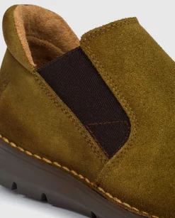 Mujer Yokono Zapatos|Zapato Plano Lyon 003 Verde