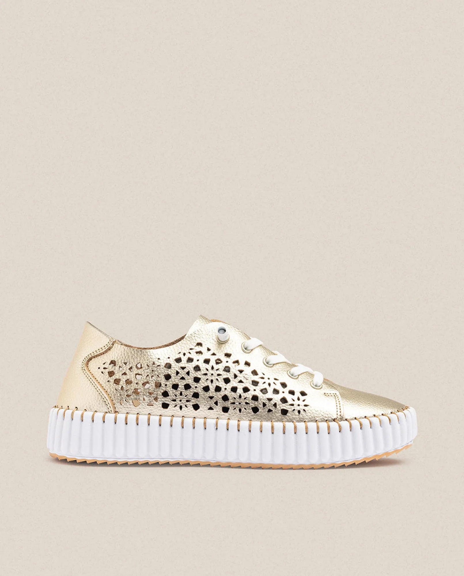 Mujer Yokono Zapatos|Deportivos|Zapato Plano Sintra 002 Dorado