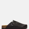 Hombre Yokono Zuecos|Sandalias|Zapato Plano Zueco 599 Negro